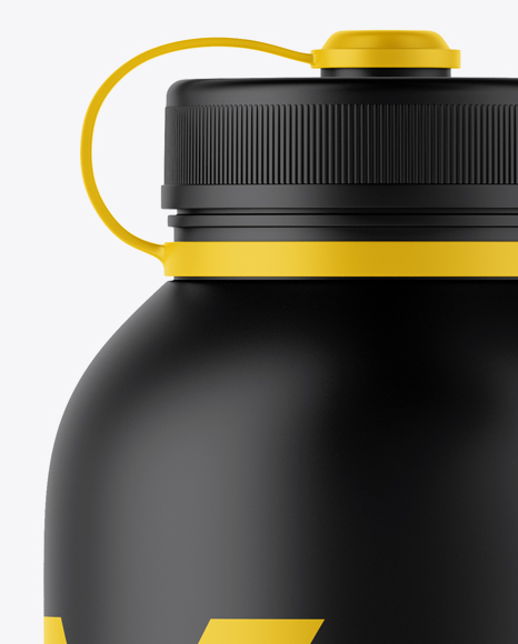 Matte Sport Bottle Mockup