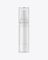 15ml Cosmetic Bottle with Pump Mockup