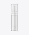 30ml Cosmetic Bottle with Pump Mockup