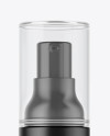 30ml Cosmetic Bottle with Pump Mockup