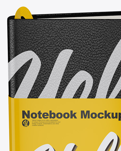 Notebook Mockup - Front View