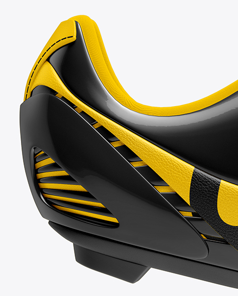 Cycling Shoe Mockup - Side View