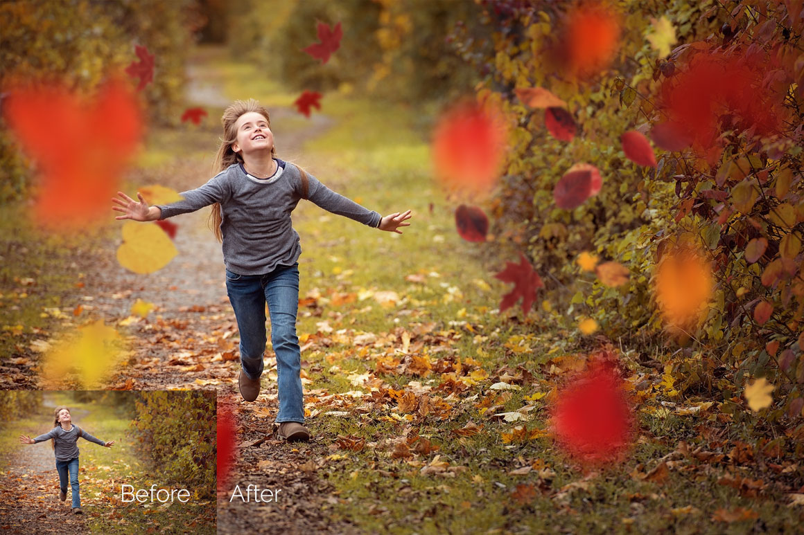 97 Autumn Leaves Photo Overlays