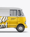 Panel Van Mockup - Side View