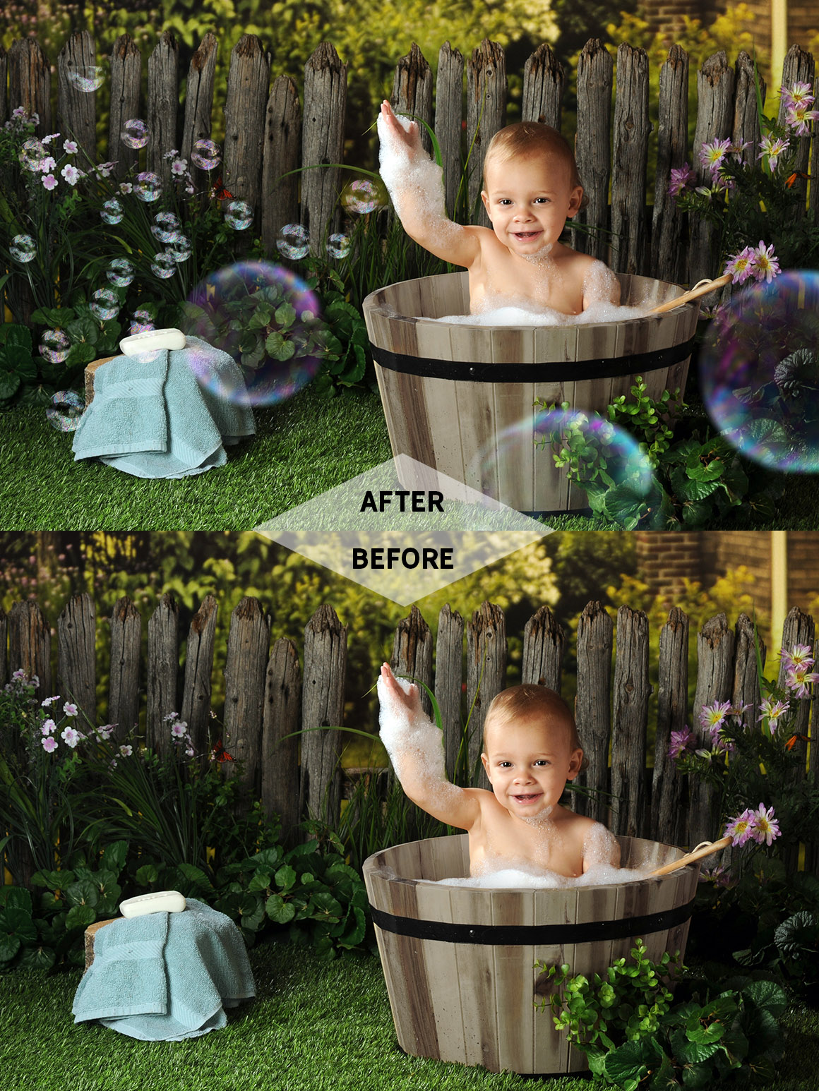 122 Soap Bubbles Photo Overlays