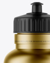 Metallic Sport Bottle Mockup Metallic Sport Bottle Mockup