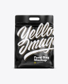 Glossy Stand-up Food Bag Mockup