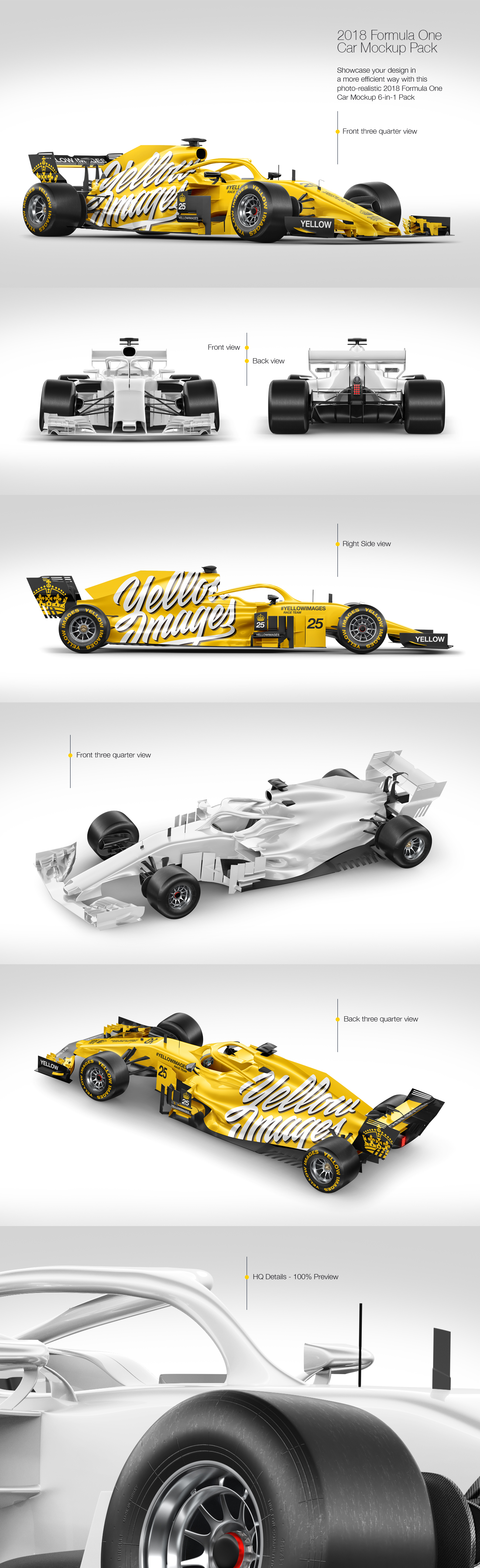 Formula-1 2018 Mockup Pack