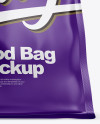 Matte Stand-up Food Bag Mockup - Hero Shot