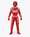 F1 Racing Kit Mockup - Front View