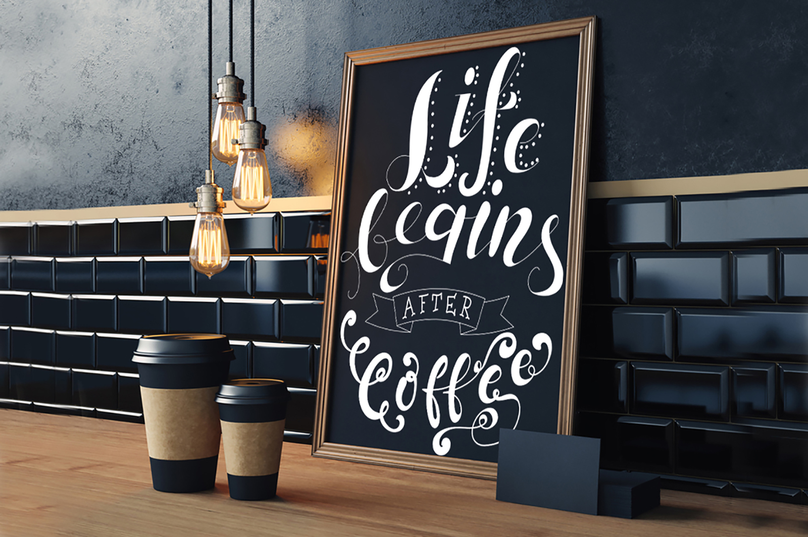Coffee Lettering Pack Coffee Lettering Pack