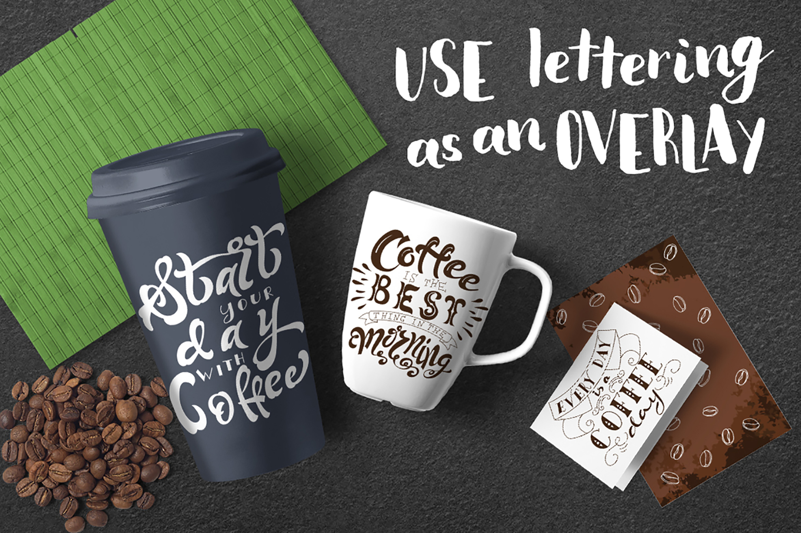 Coffee Lettering Pack Coffee Lettering Pack