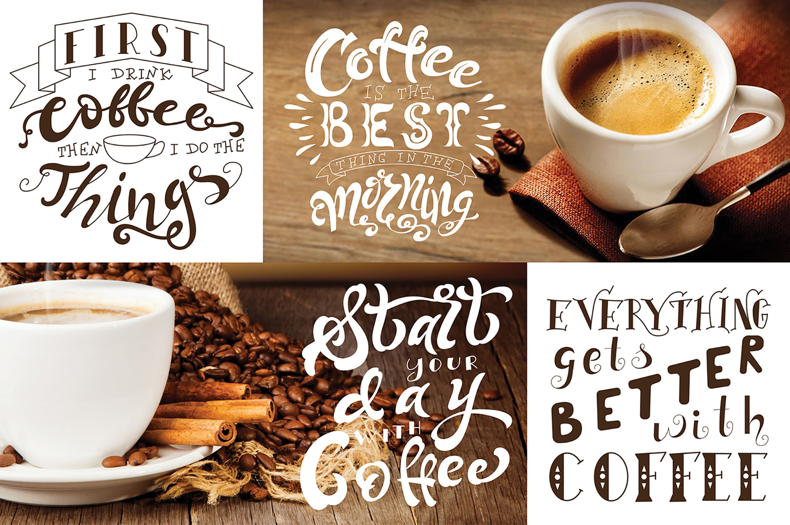 Coffee Lettering Pack Coffee Lettering Pack