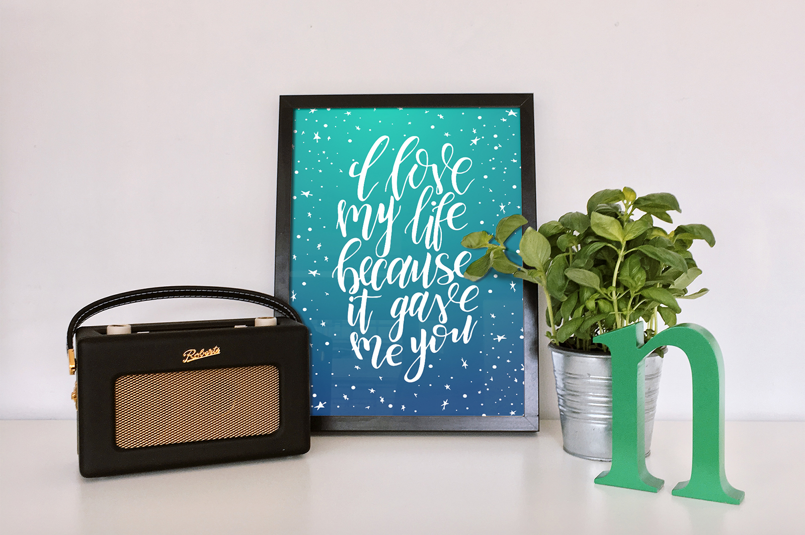 9 hand lettering Quotes about love