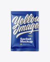Matte Sachet Mockup
