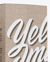 Matte Dropper Bottle W/ Kraft Box Mockup Matte Dropper Bottle W/ Kraft Box Mockup