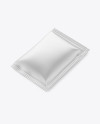 Matte Sachet Mockup - Half Side View