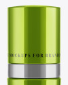 Metallic Cosmetic Tube Mockup Metallic Cosmetic Tube Mockup