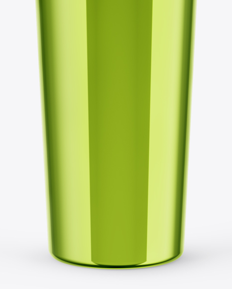 Metallic Cosmetic Tube Mockup Metallic Cosmetic Tube Mockup