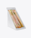 Sandwich Pack Mockup - Half Side View