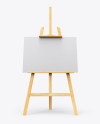 Easel Mockup - Front View