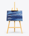 Easel Mockup - Front View