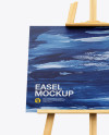 Easel Mockup - Front View