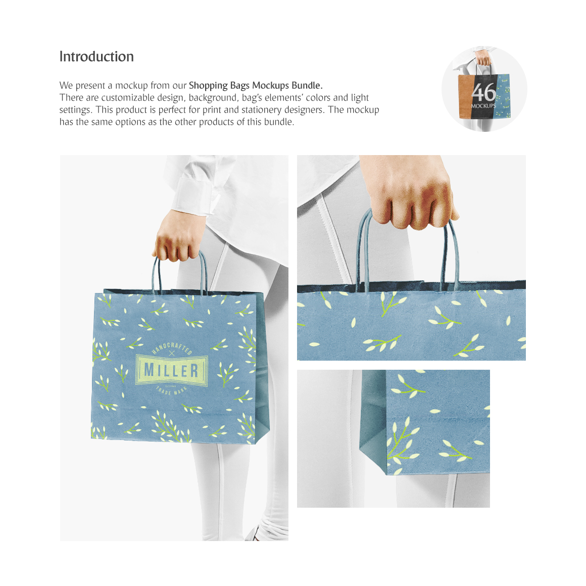 Craft Bag Mockup