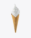 Ice Cream Cone Mockup