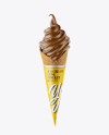 Ice Cream Cone Mockup