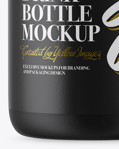 Ceramic Bottle Mockup