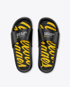 Matte Flip Flops Mockup - Top View