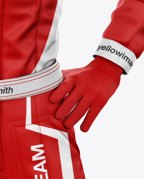 F1 Racing Kit Mockup - Front View