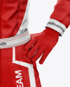 F1 Racing Kit Mockup - Front View