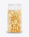 Farfalle Pasta Mockup - Front View