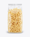 Fusilli Pasta Mockup - Front View