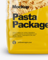 Fusilli Pasta Mockup - Front View