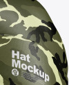 Glossy Hat Mockup - Front View