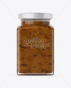 Creamed Honey w/ Prunes Glass Jar Mockup