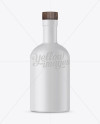 Matte Oslo Plate Bottle Mockup