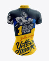Women’s Cycling Jersey Mockup (Back View)