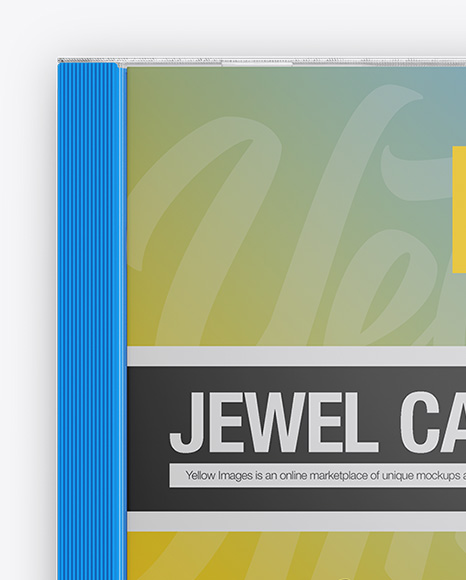 Jewel Case Mockup - Front View