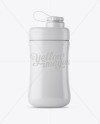 Plastic Reusable Water Bottle Mockup