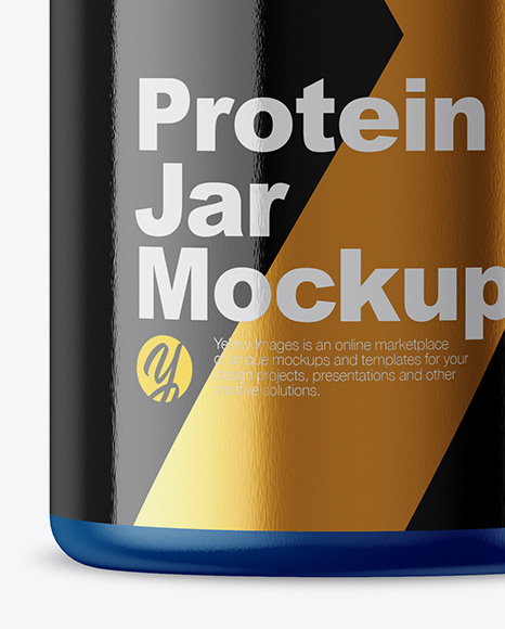 Protein Jar Mockup Protein Jar Mockup
