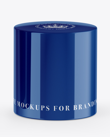Opened Glossy Cosmetic Tube Mockup