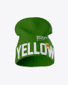 Beanie Hat Mockup - Front View