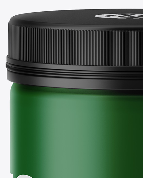 Matte Pills Bottle Mockup - High-Angle Shot