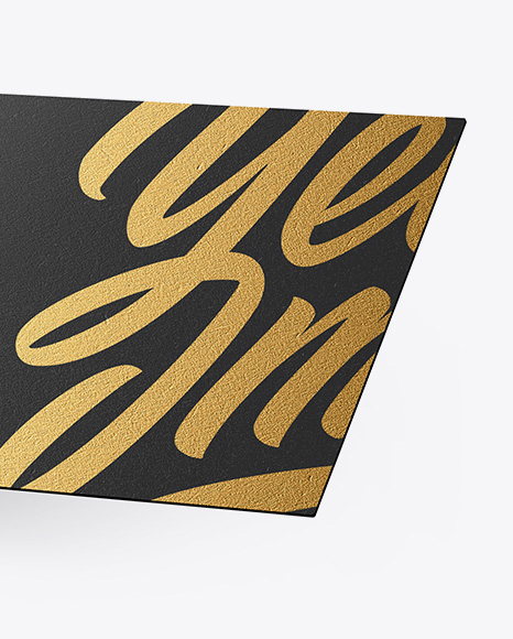 Textured Business Card Mockup