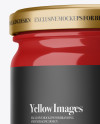 Glossy Sauce Jar Mockup