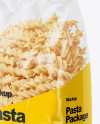 Fusilli Pasta Mockup - Half Side View